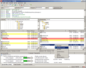 Herramientas para gestion de redes FIlezilla