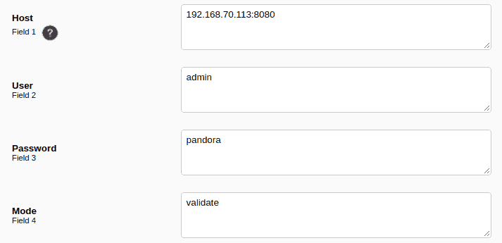 jira integration - configure alert action host and user