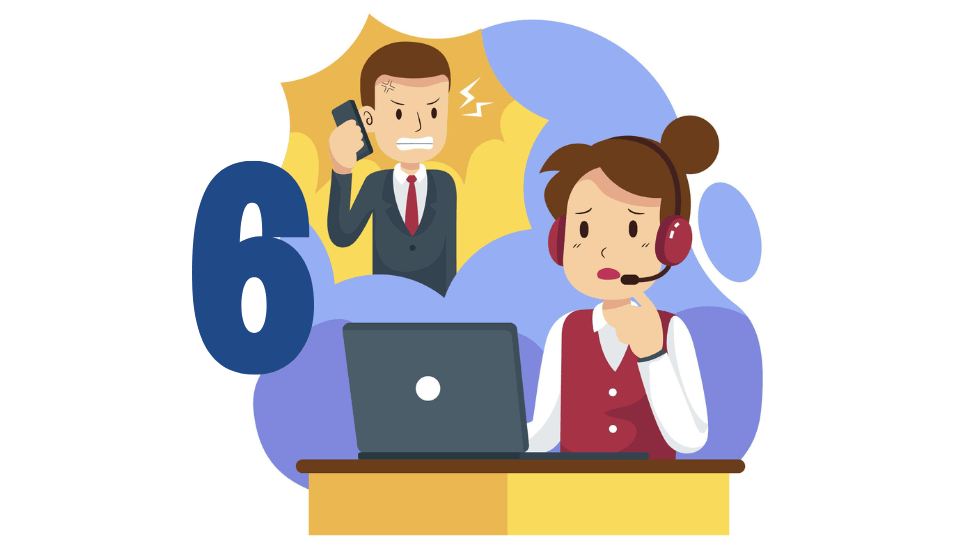 6 Mistakes that create bad customer service