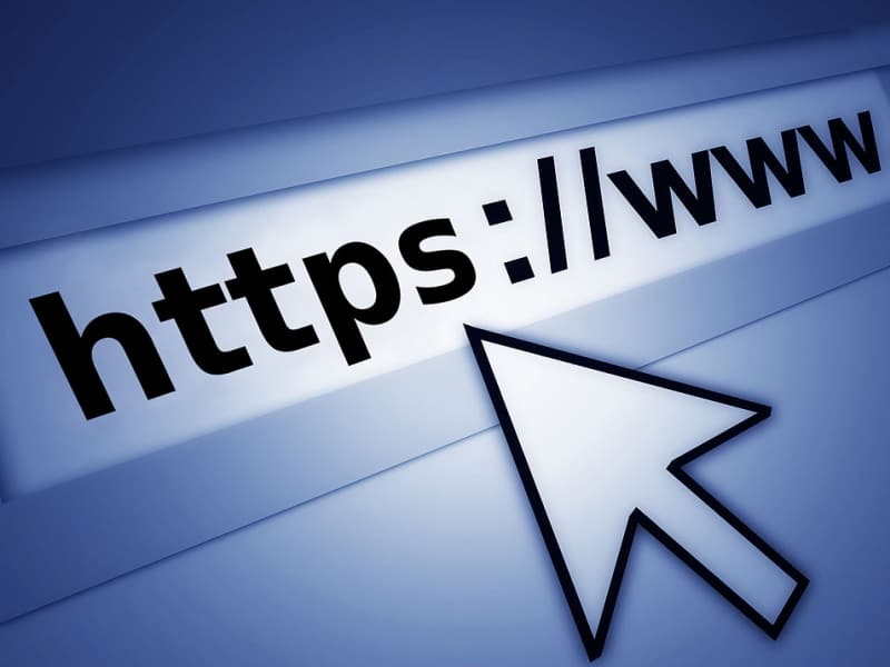 Protoclo HTTPS en la barra de direcciones web