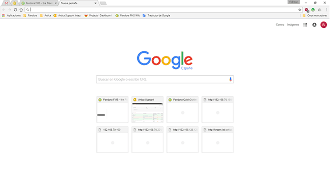 outils système Google Chrome