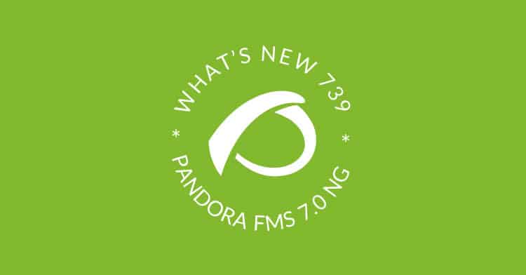 Novedades Pandora FMS 739