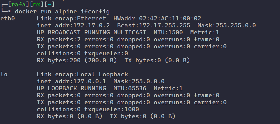 Docker run command in container