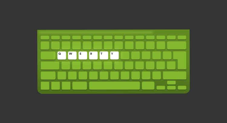 qwerty layout