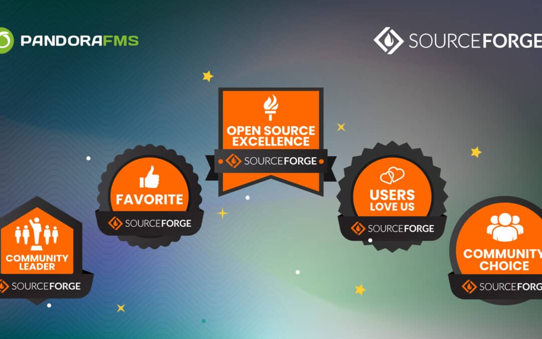 Pandora FMS wins the Open Source Excellence 2022 award along with four other SourceForge awards