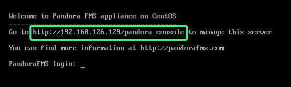 Welcome to Pandora FMS appliance on CentOS.png