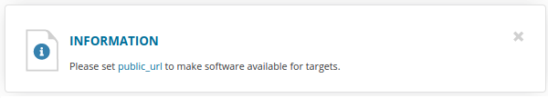 Todavía no se han configurado una URL pública. Todavía no se han configurado una URL pública.