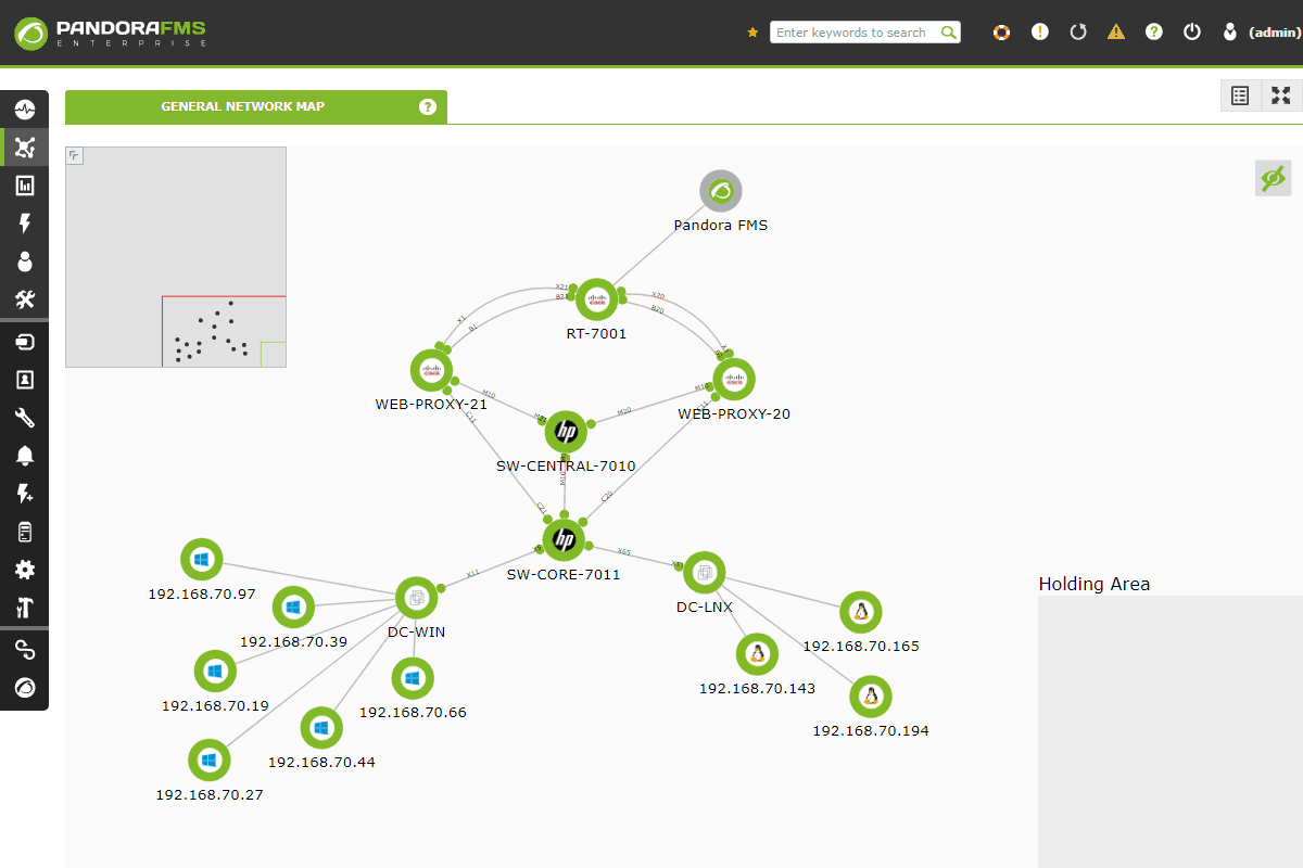 Линейная карта сети онлайн