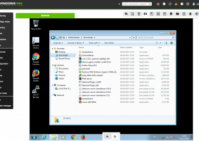 Remote control: pandora fms dashboard 4