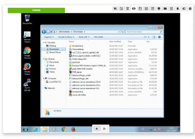 controle a distance des serveurs Pandora FMS capture eHorus 4