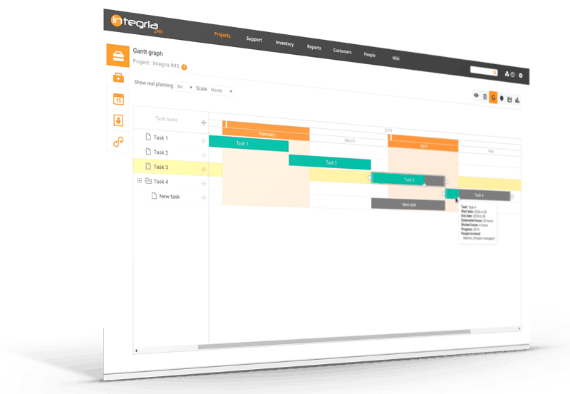 gestion de incidencias captura de integria