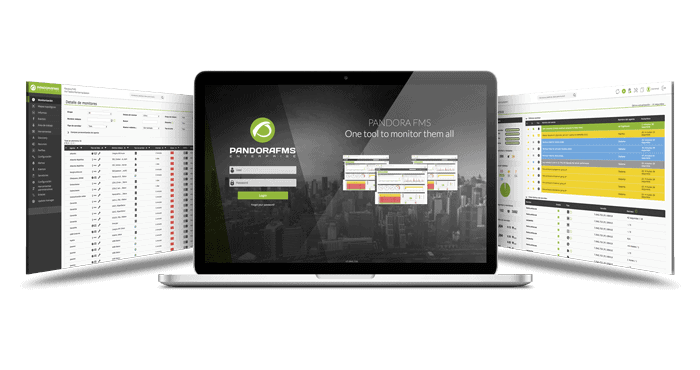 pandora fms die vollstandige monitoring software dashboard bildschirm