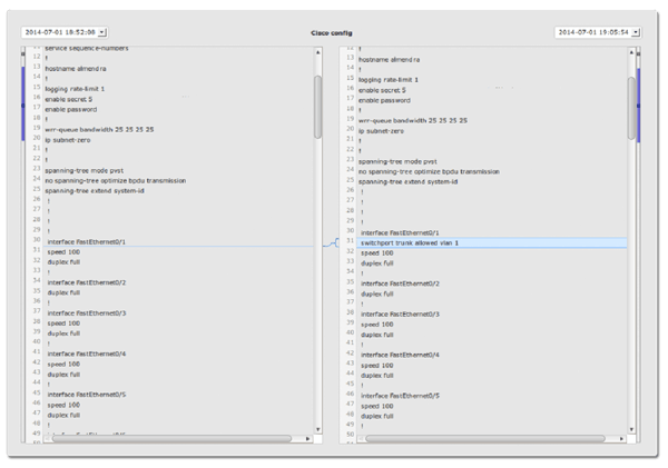 Inventory IT configuration change detection system Inventory IT configuration change detection system