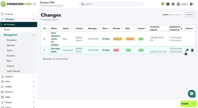 ITSM - Release 106
