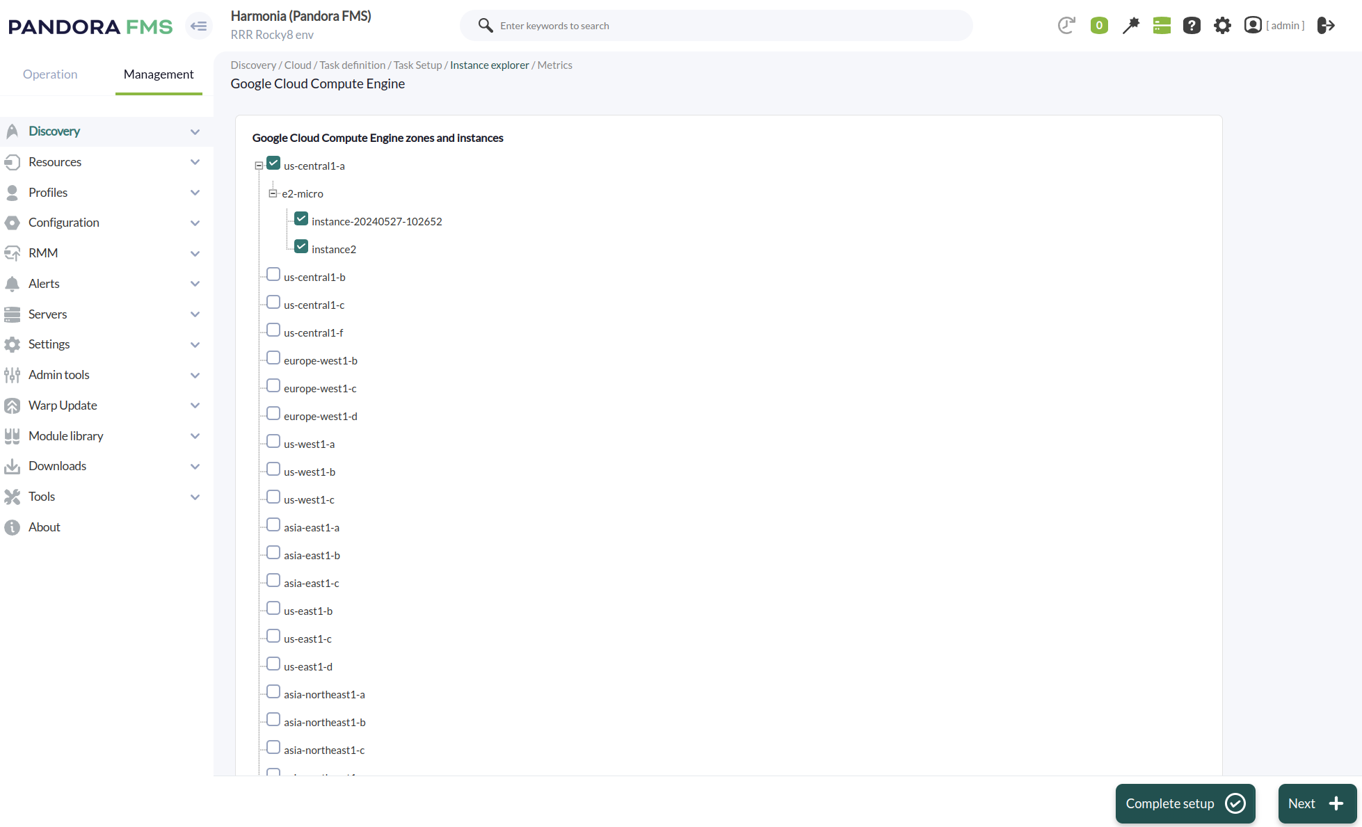 configura-zonas-gcloud