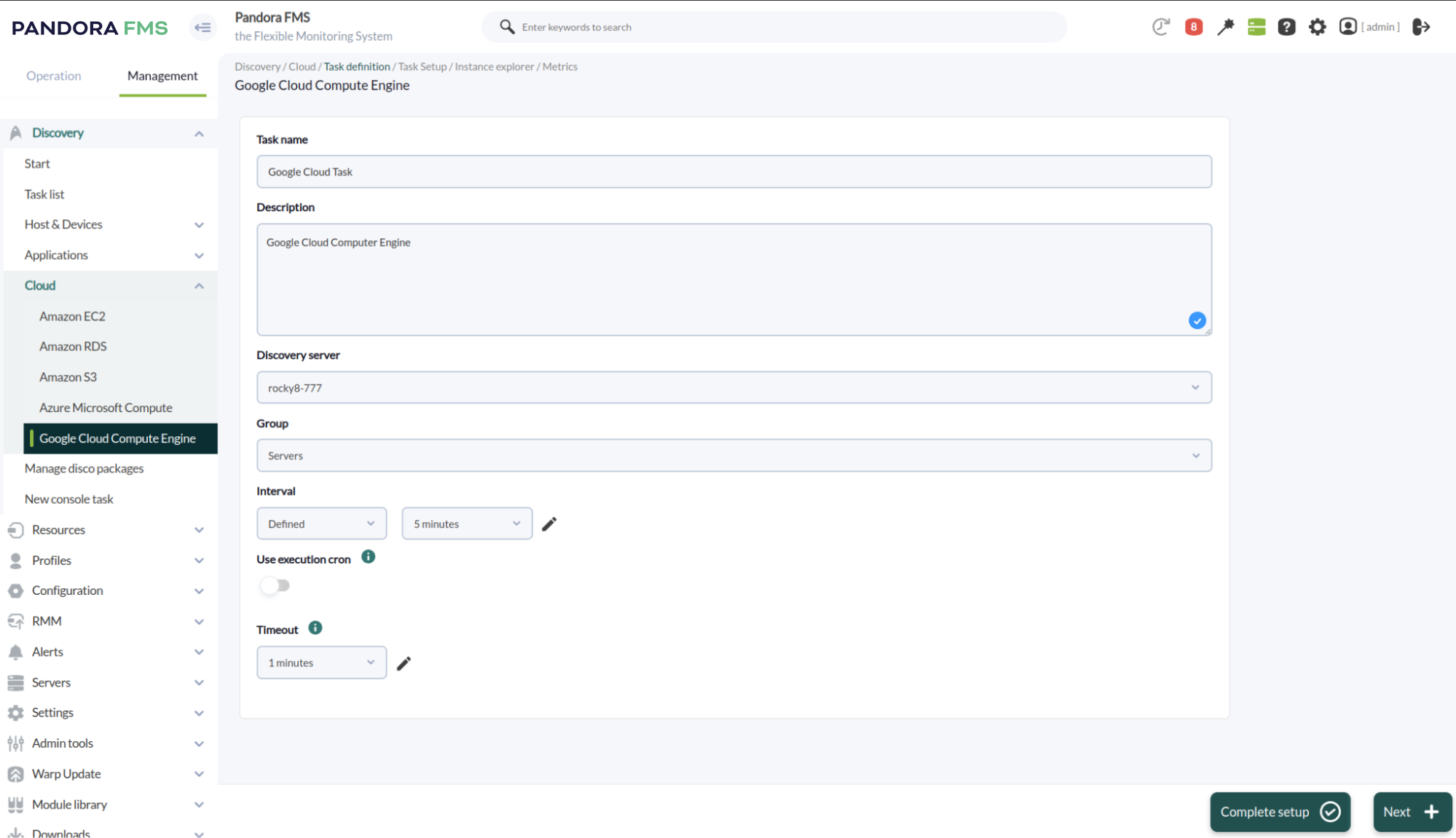 define-parametros-google-cloud