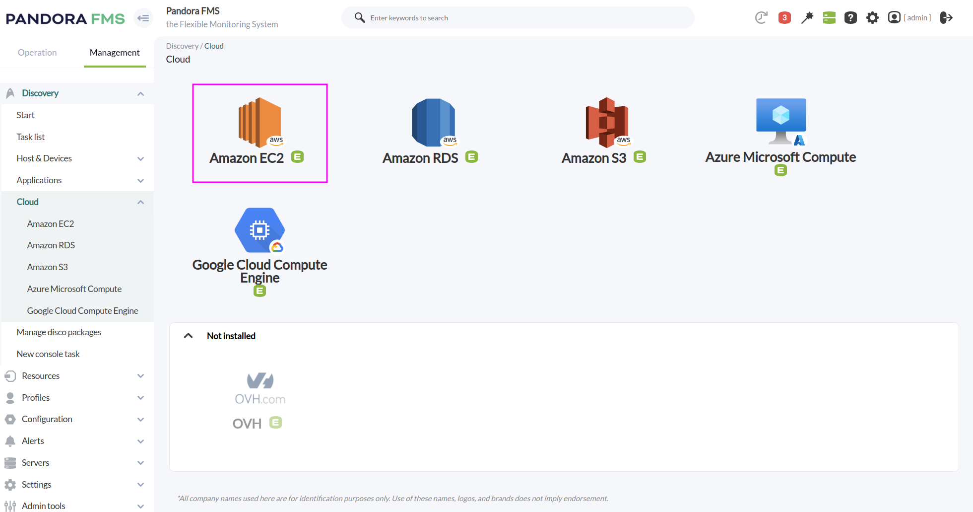servicio-AWS pfms