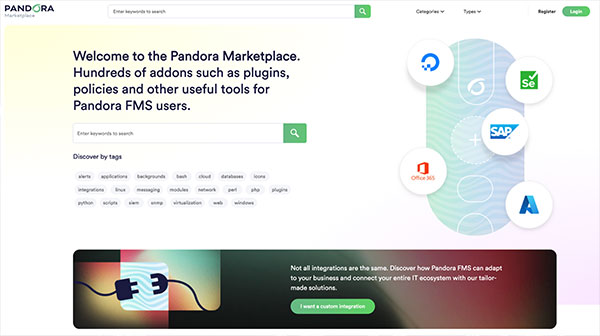 Pandora FMS - Release 800 Aquarius